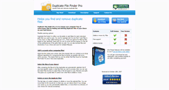 Desktop Screenshot of duplicate-file-finder.com